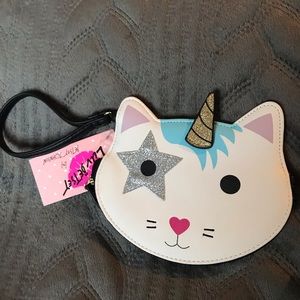 CAT UNICORN WALLET / WRISTLET!!
